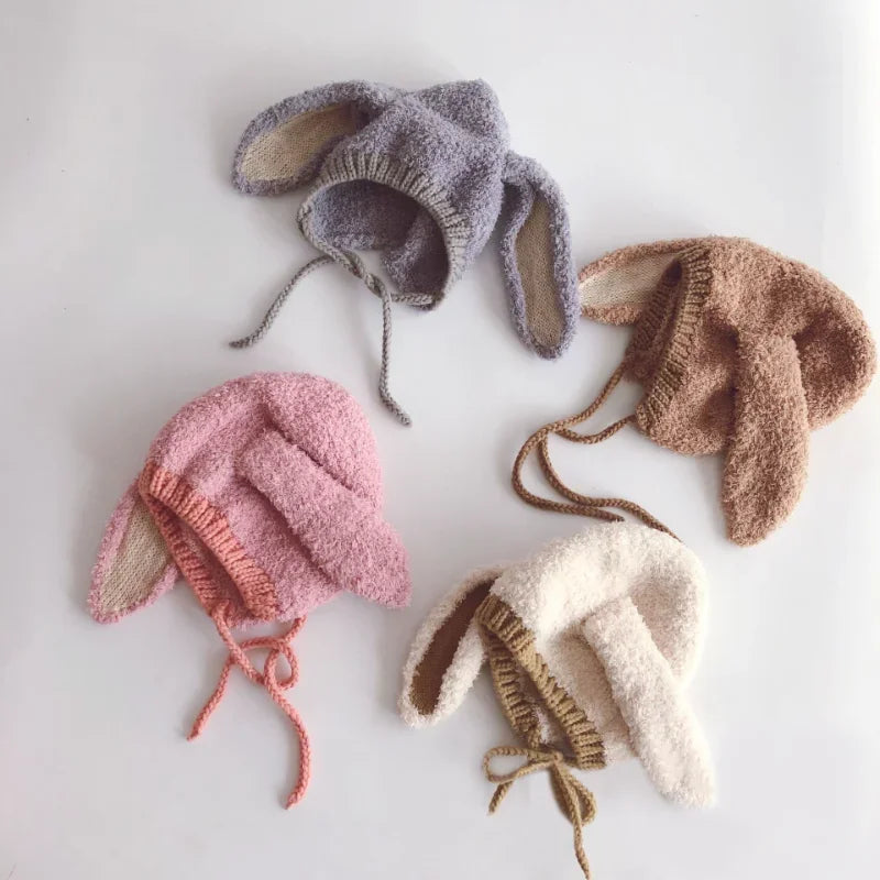 Babymuts met Konijnenoortjes